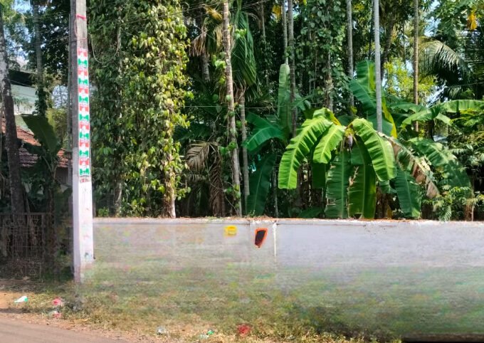 Residential Land- 15 cents for sale in pamboor, Thrissur
