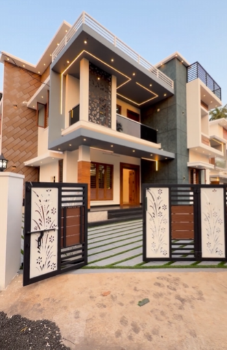 Elegant 5 BHK newly built House for Sale in Mannuthy, Thrissur| Real Estate Thrissur